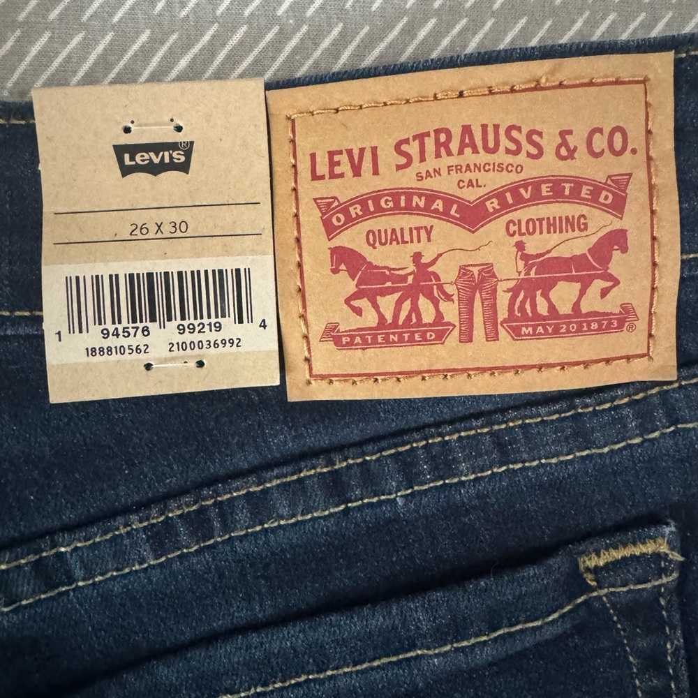 Levi's Dark Blue Skinny Jeans